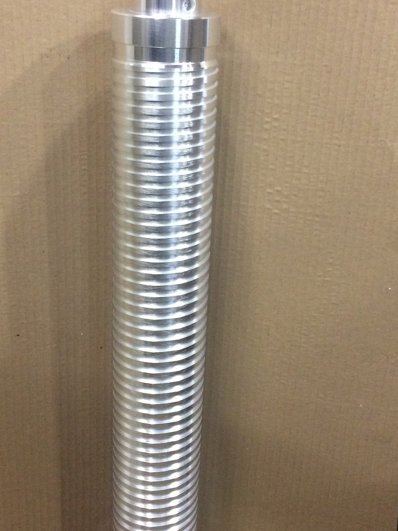 Certified cadmium plated threaded component