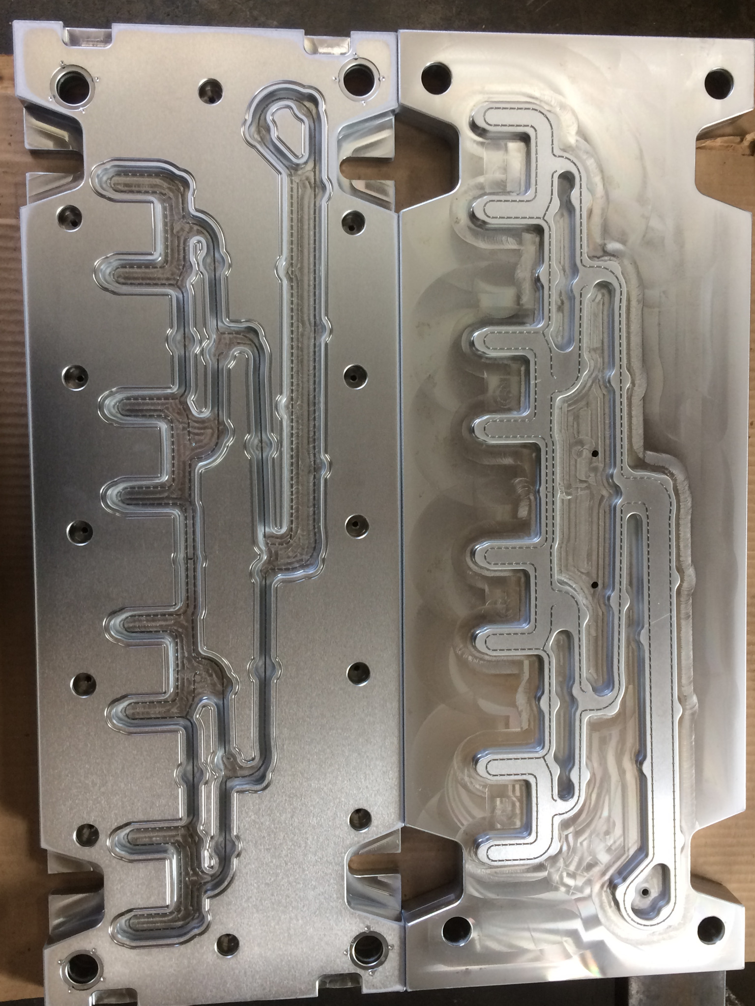 Hard chrome plated tooling