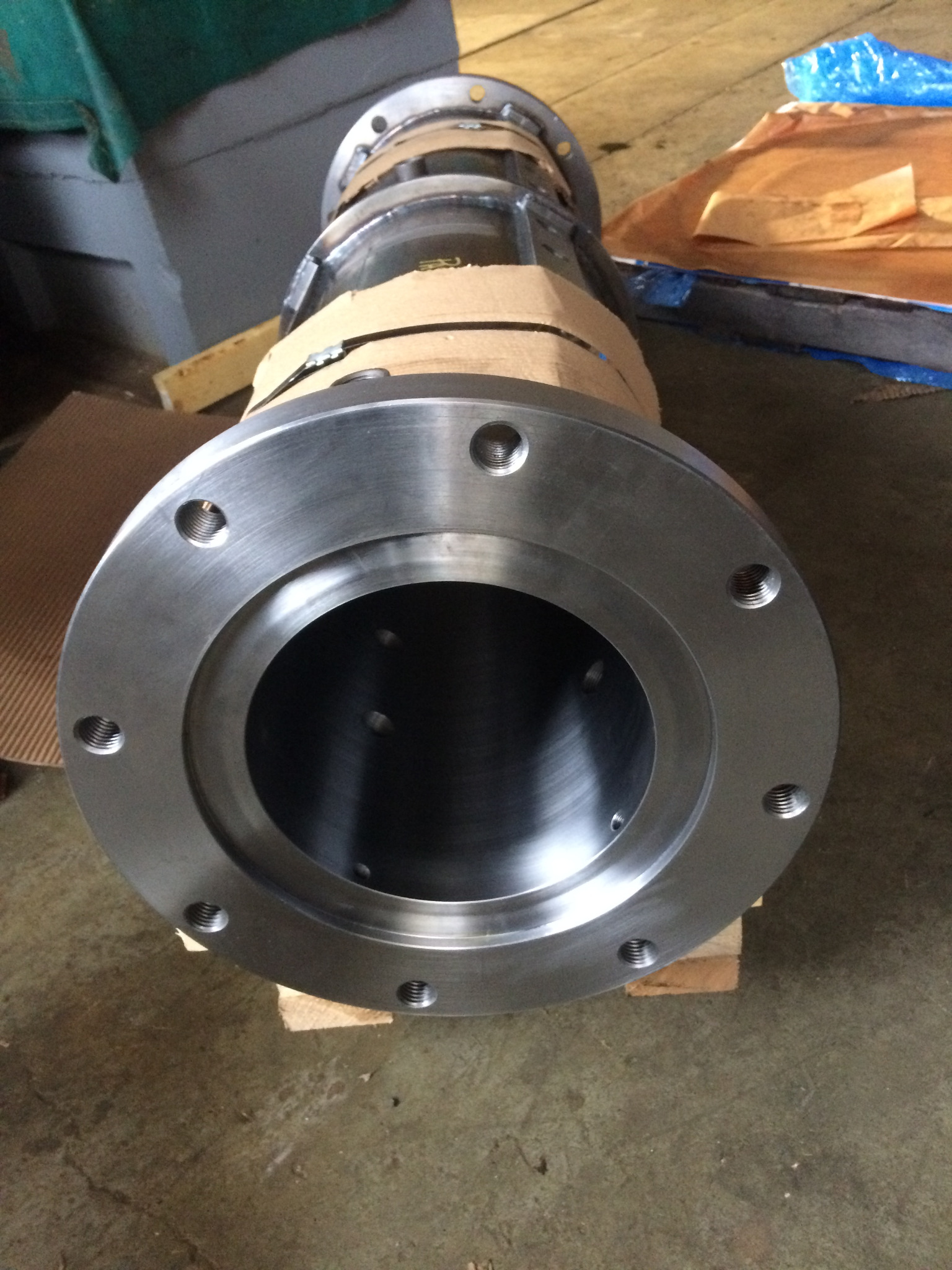 Cadmium plated industrial component